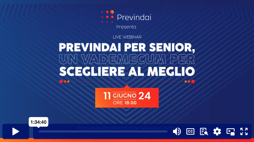 Previndai per senior, un vademecum per scegliere al meglio